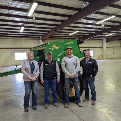 January 2023, Grass Drill Workshop in Barton County.