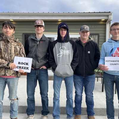 Rock Creek FFA Competes in a Regional Envirothon on April 10, 2024